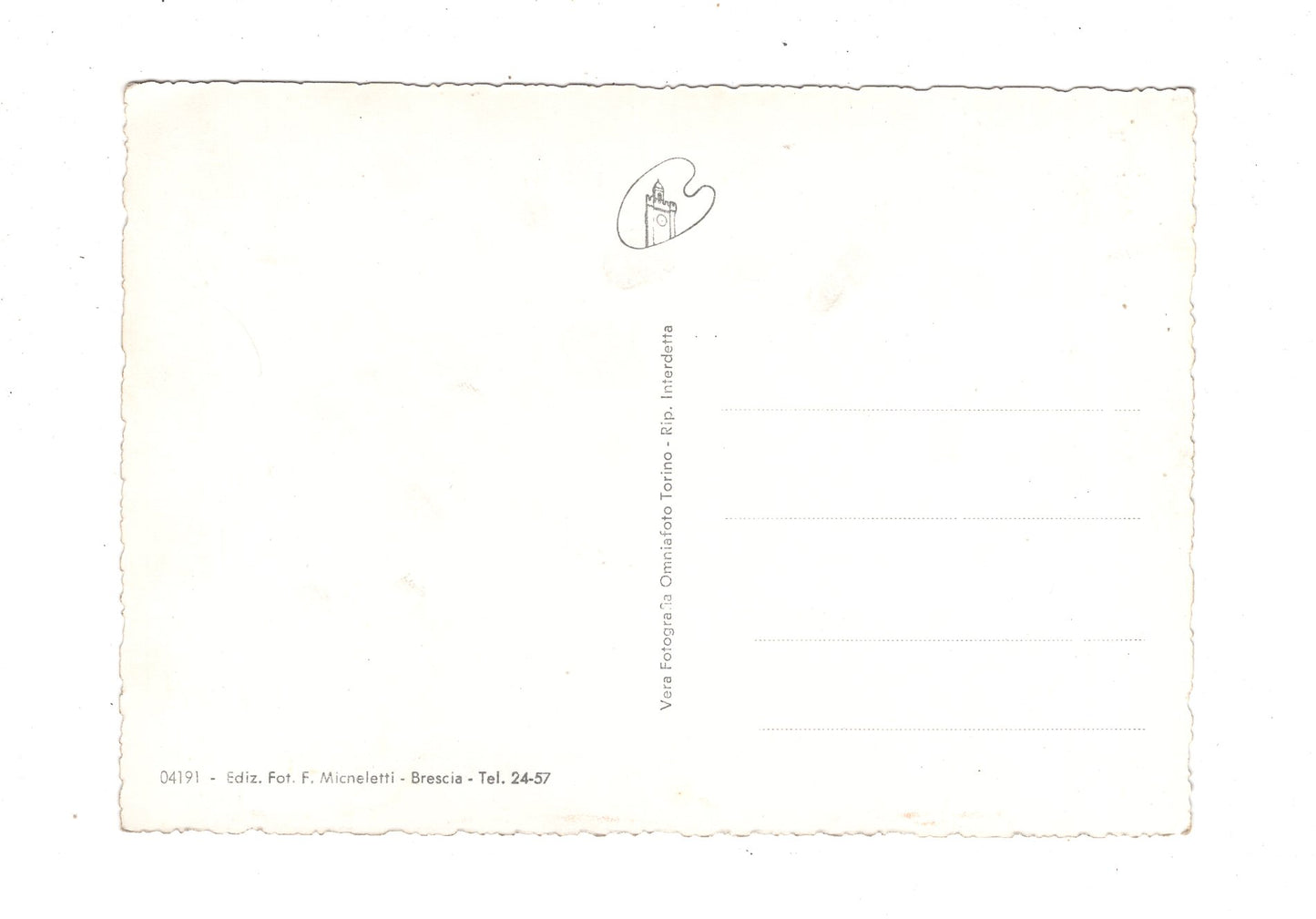 Ansichtskarte Lago di Garda / Limone / Albergo Palme / Italien / N1-58