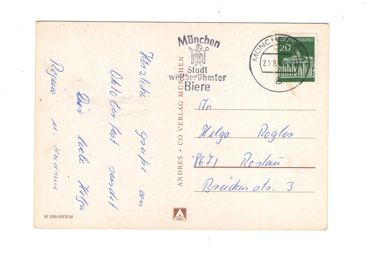 Ansichtskarte München / Münchener Oktoberfest / G1-52