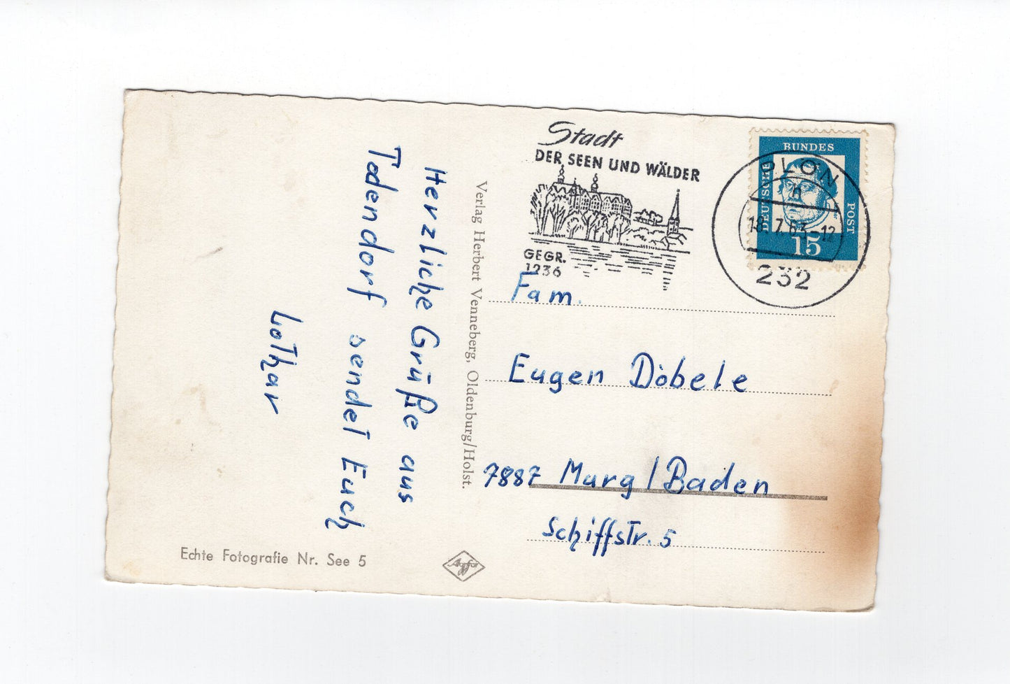 Ansichtskarte Todendorf an der Ostsee