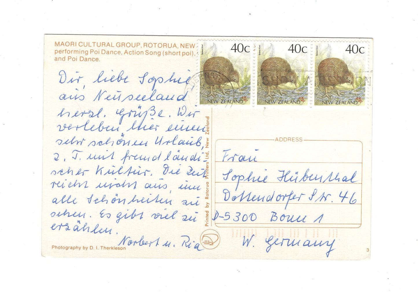 Ansichtskarte Rotorua / Neuseeland