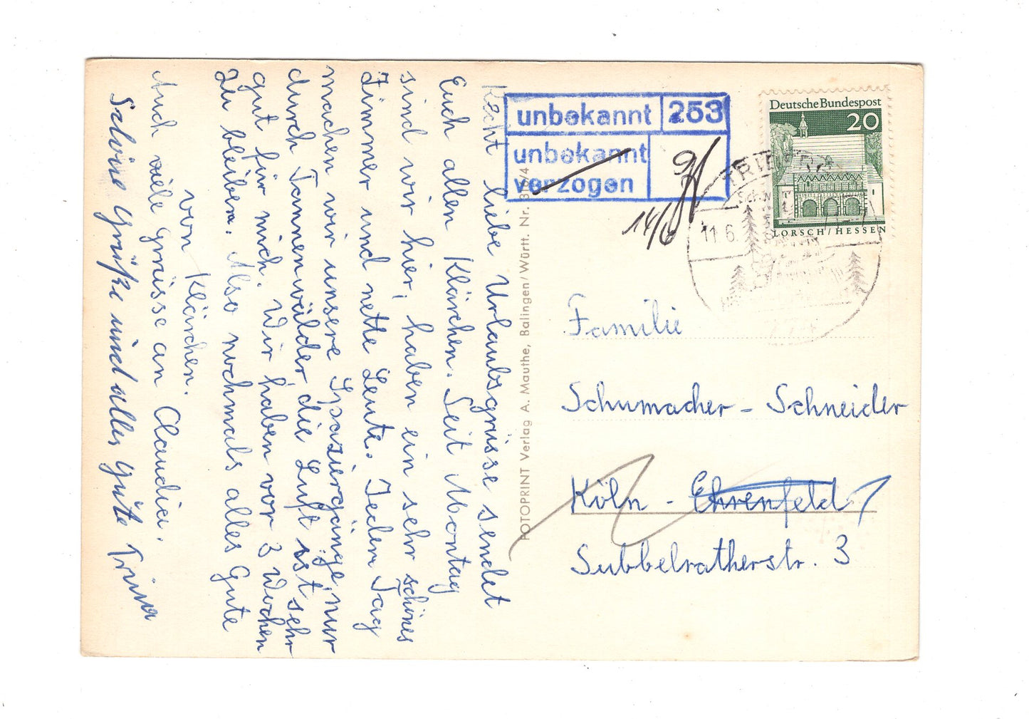 Ansichtskarte Triberg im Schwarzwald / G1-69