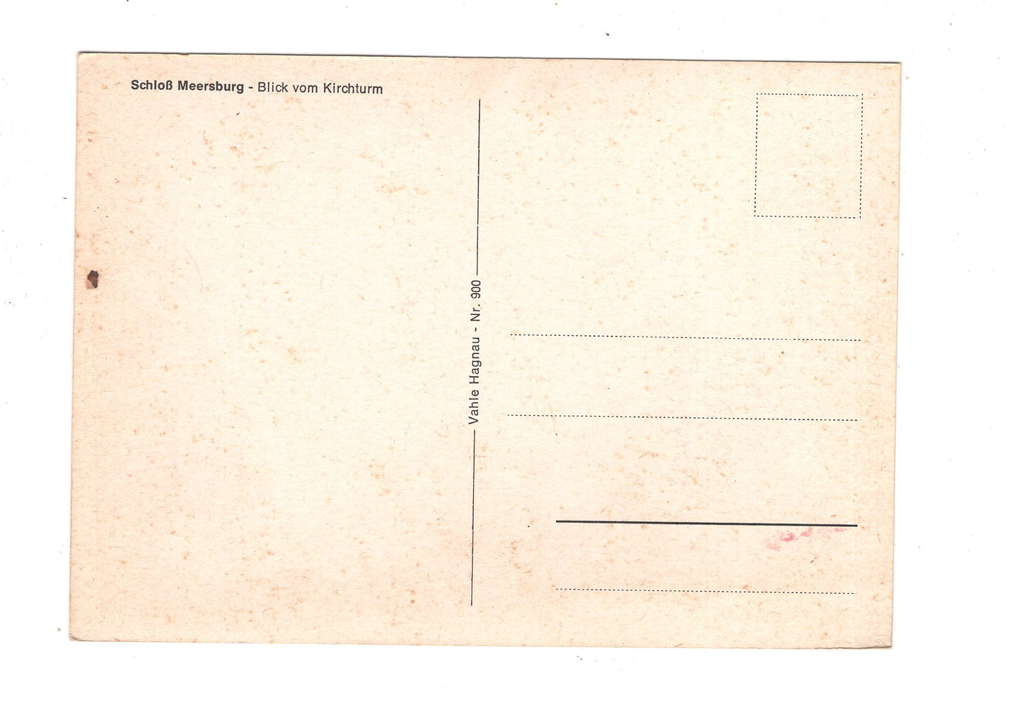 Ansichtskarte Schloss Meersburg / Blick vom Kirchturm / K1-52
