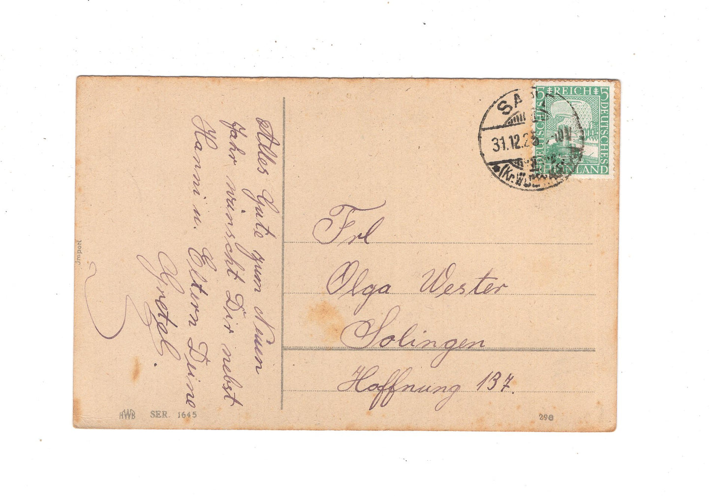 Ansichtskarte Feiertage / Frohes neues Jahr / L1-51