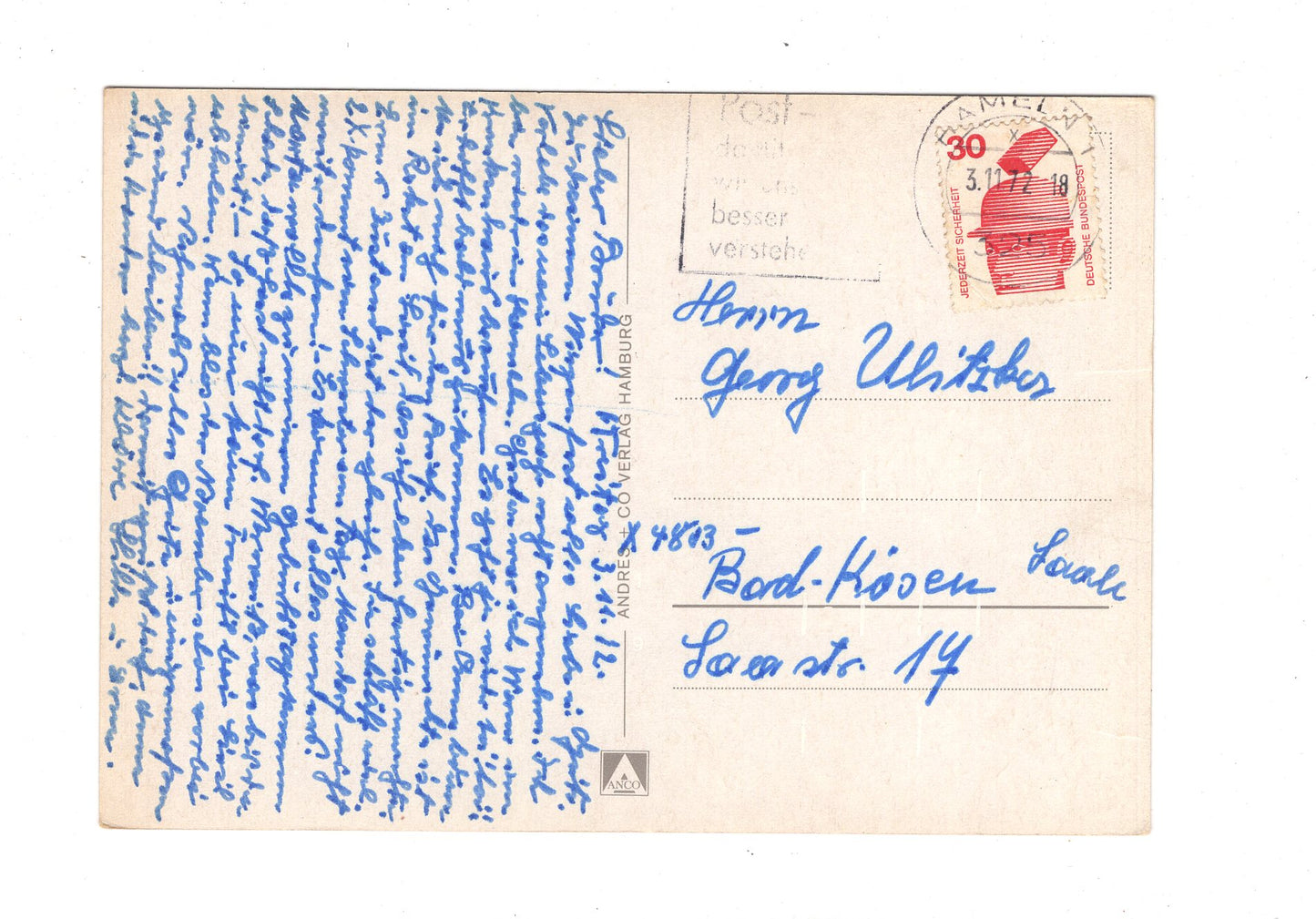 Ansichtskarte Hameln an der Weser / I1-64