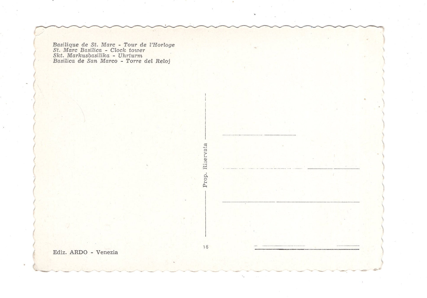 Ansichtskarte Venezia Venedig / Basilica di S. Marco / Italien / N1-59