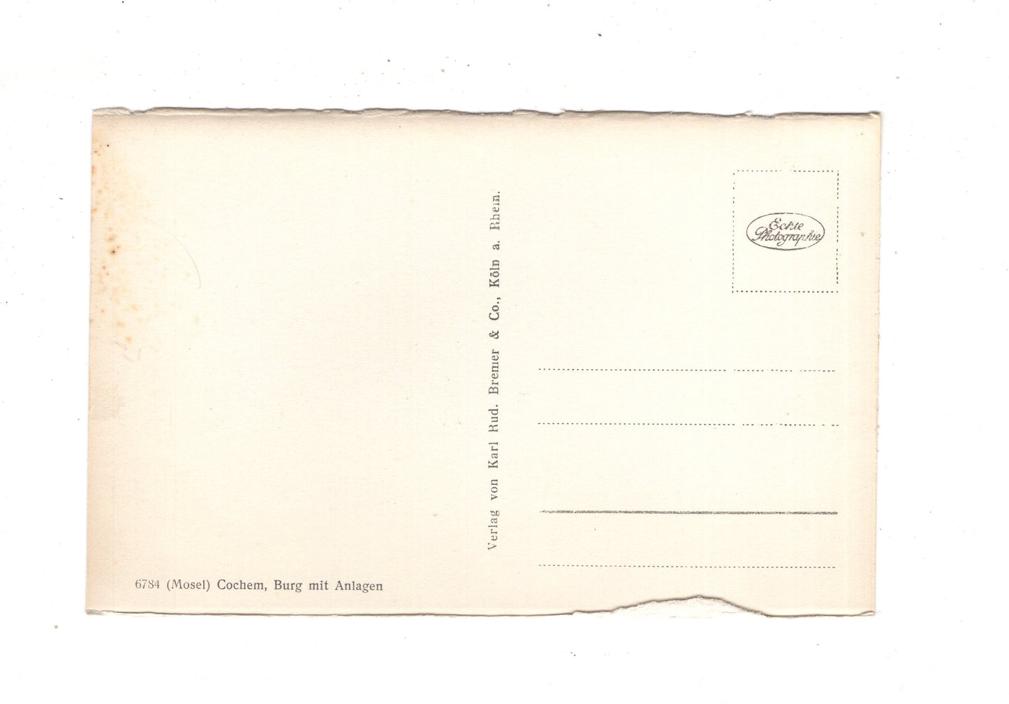 Ansichtskarte Cochem an der Mosel / Burg mit Anlagen / M1-57