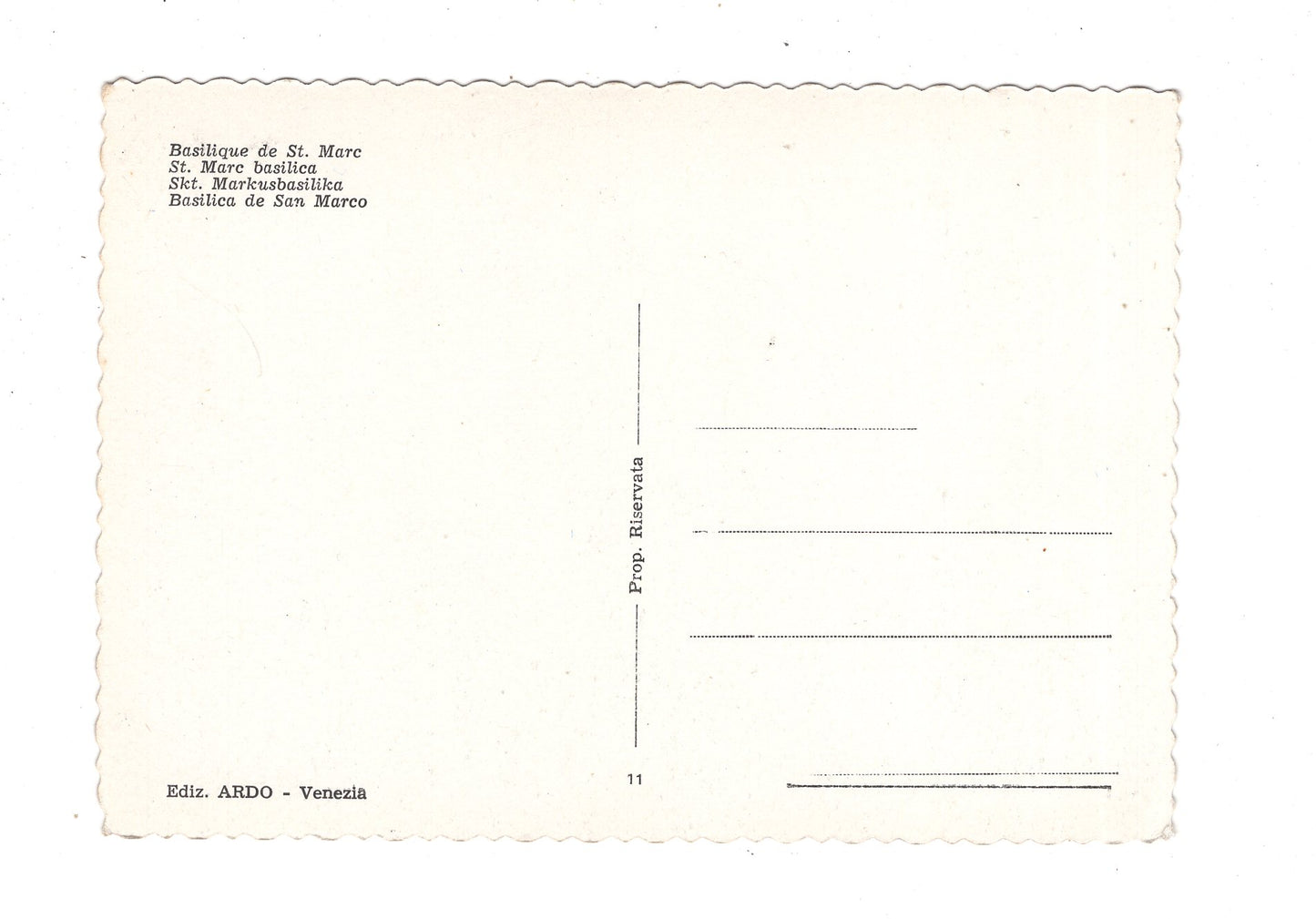 Ansichtskarte Venezia Venedig / Basilica S. Marco / Italien / N1-59