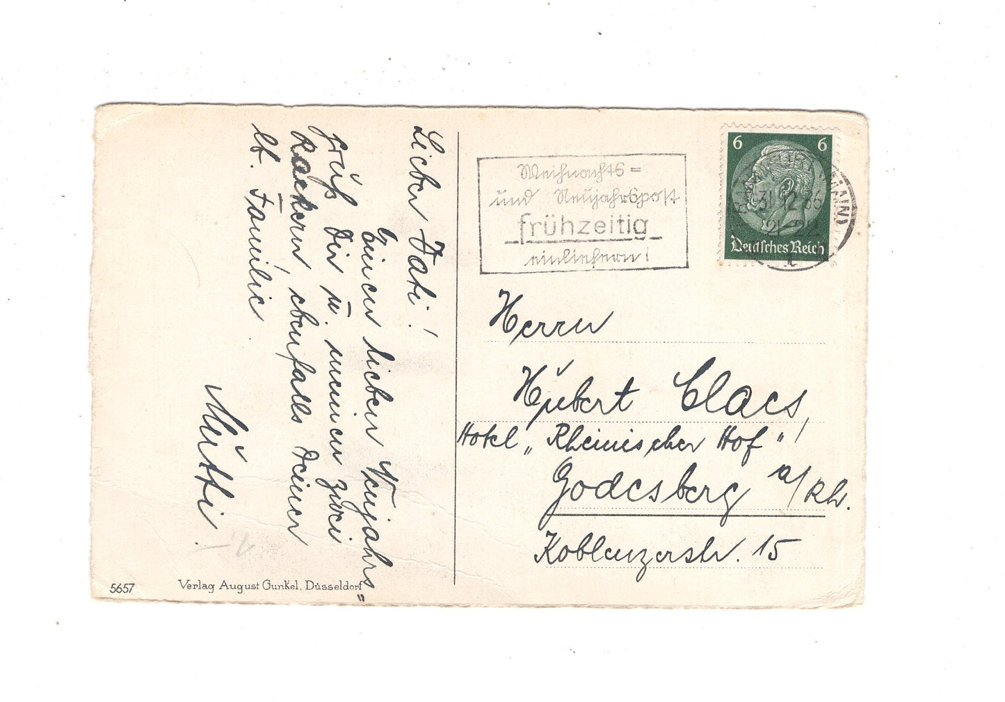 Ansichtskarte Feiertage / Frohes neues Jahr / L1-51