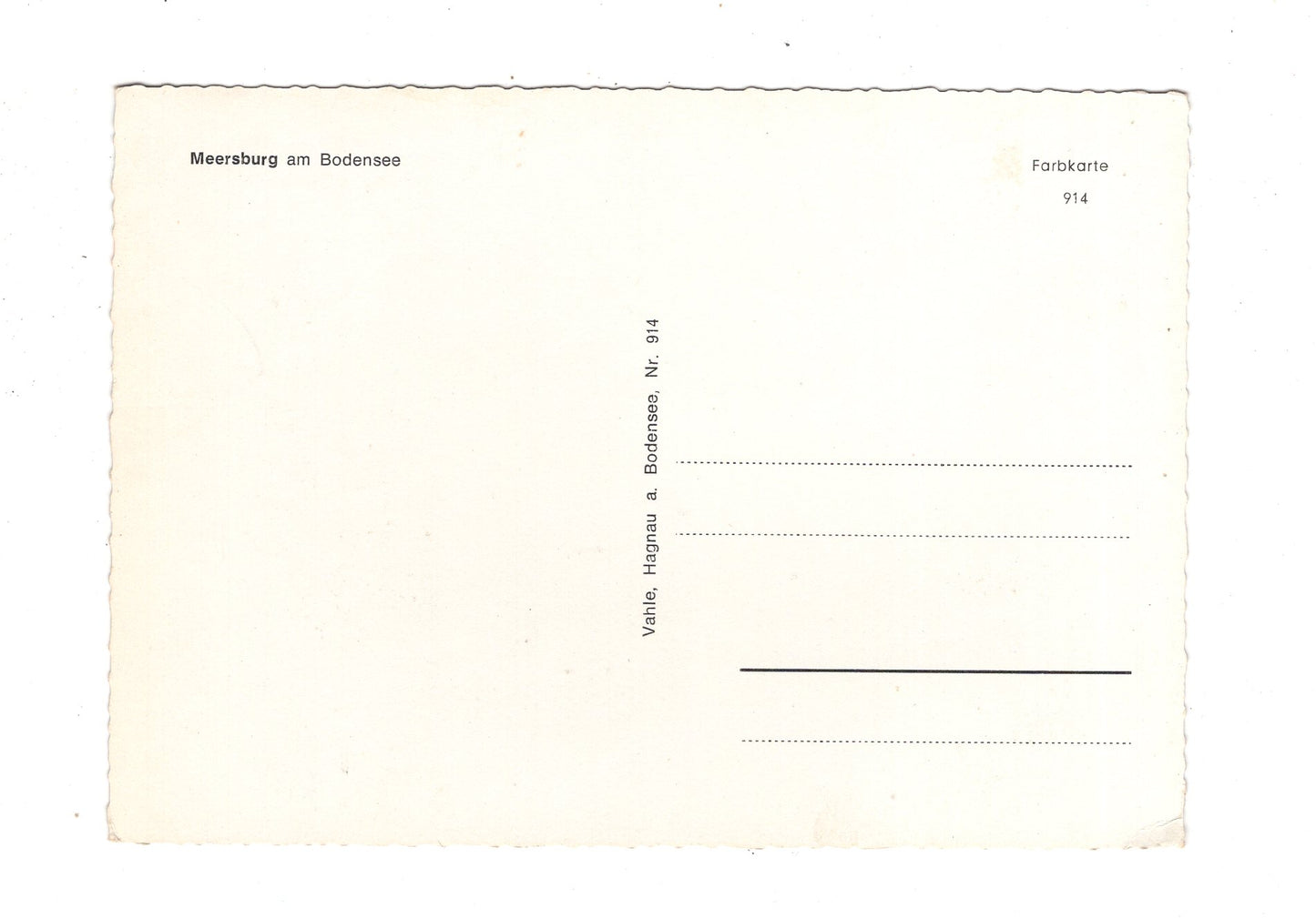 Ansichtskarte Meersburg am Bodensee / K1-53