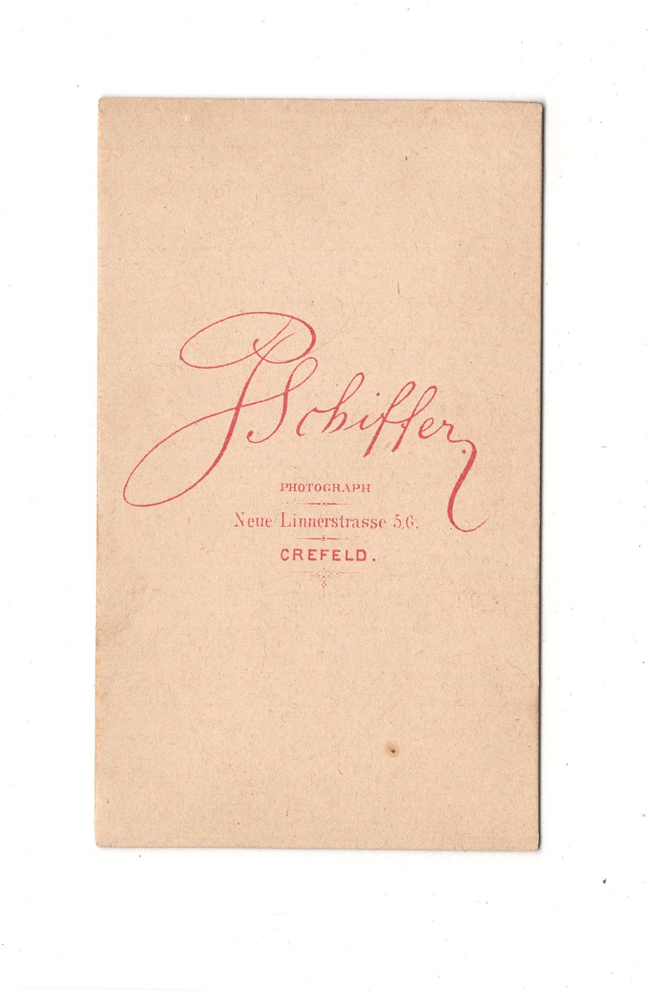 Fotografie Damenportrait - Krefeld 1870er / CDV C1-16