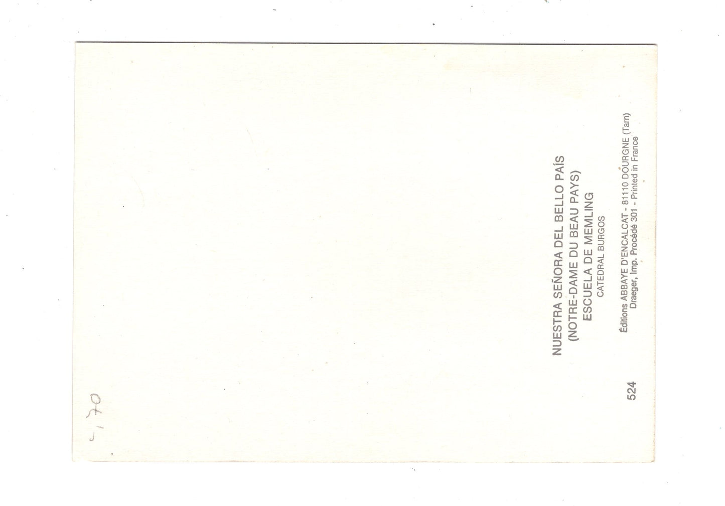 Ansichtskarte Catedral Burgos / Spanien