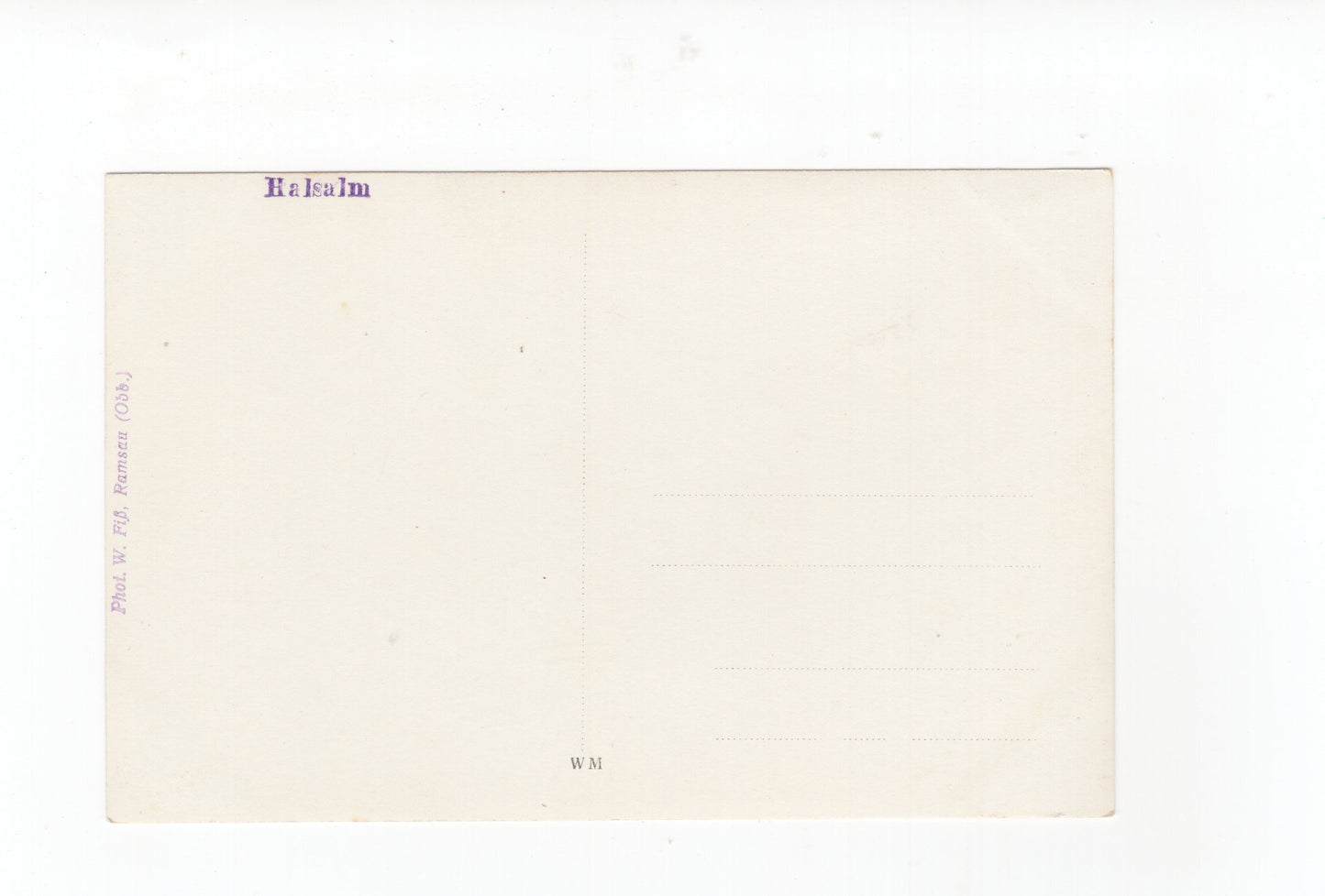 Ansichtskarte Halsalm / Oberbayern