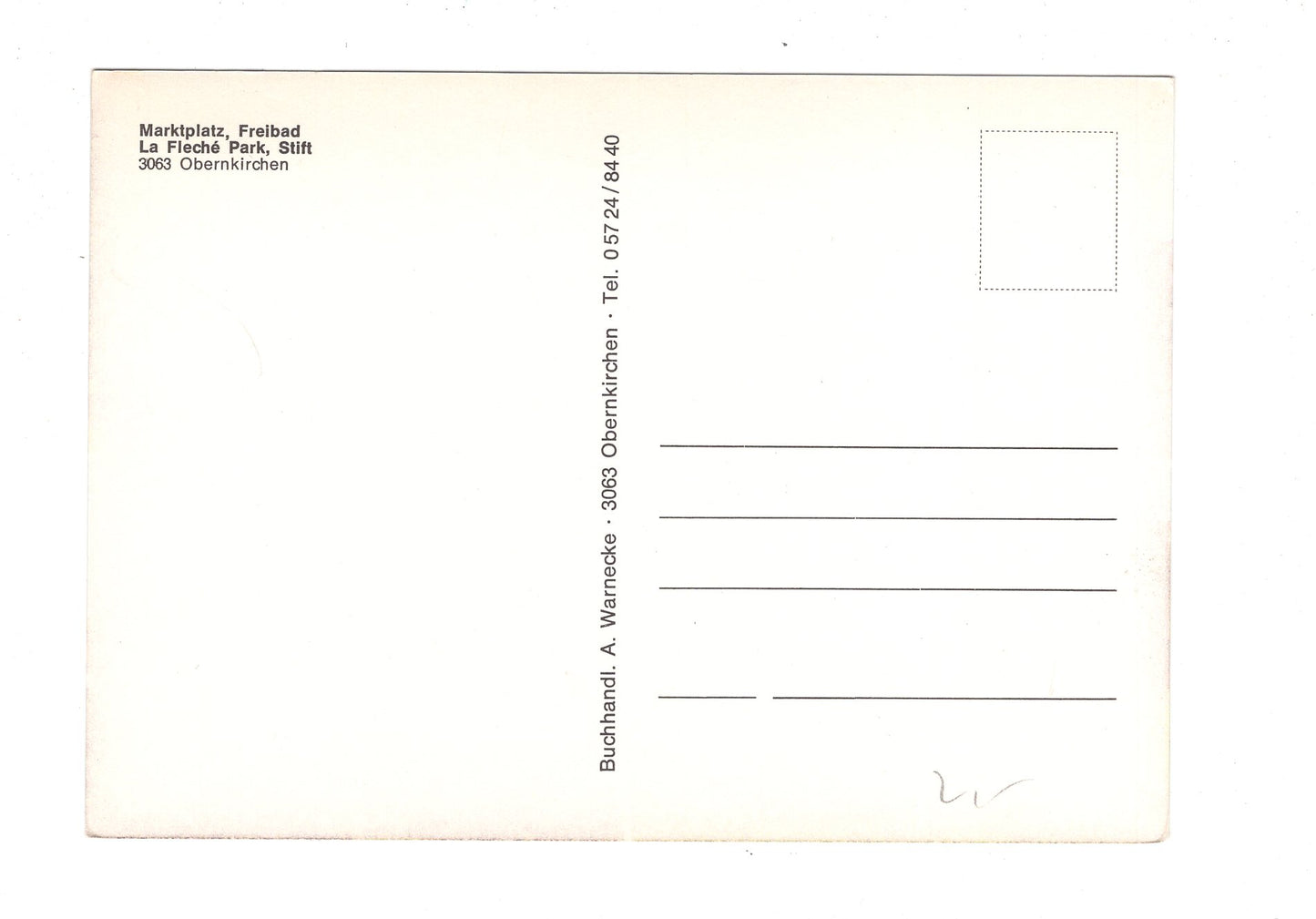 Ansichtskarte Obernkirchen / Marktplatz / Freibad +++ / H1-66