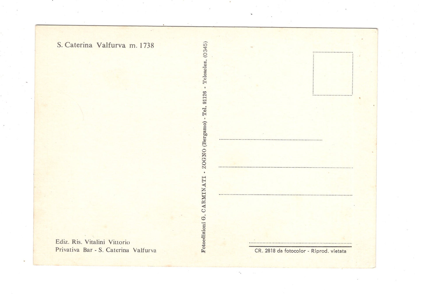 Ansichtskarte S. Caterina Valfura / Italien / N1-59