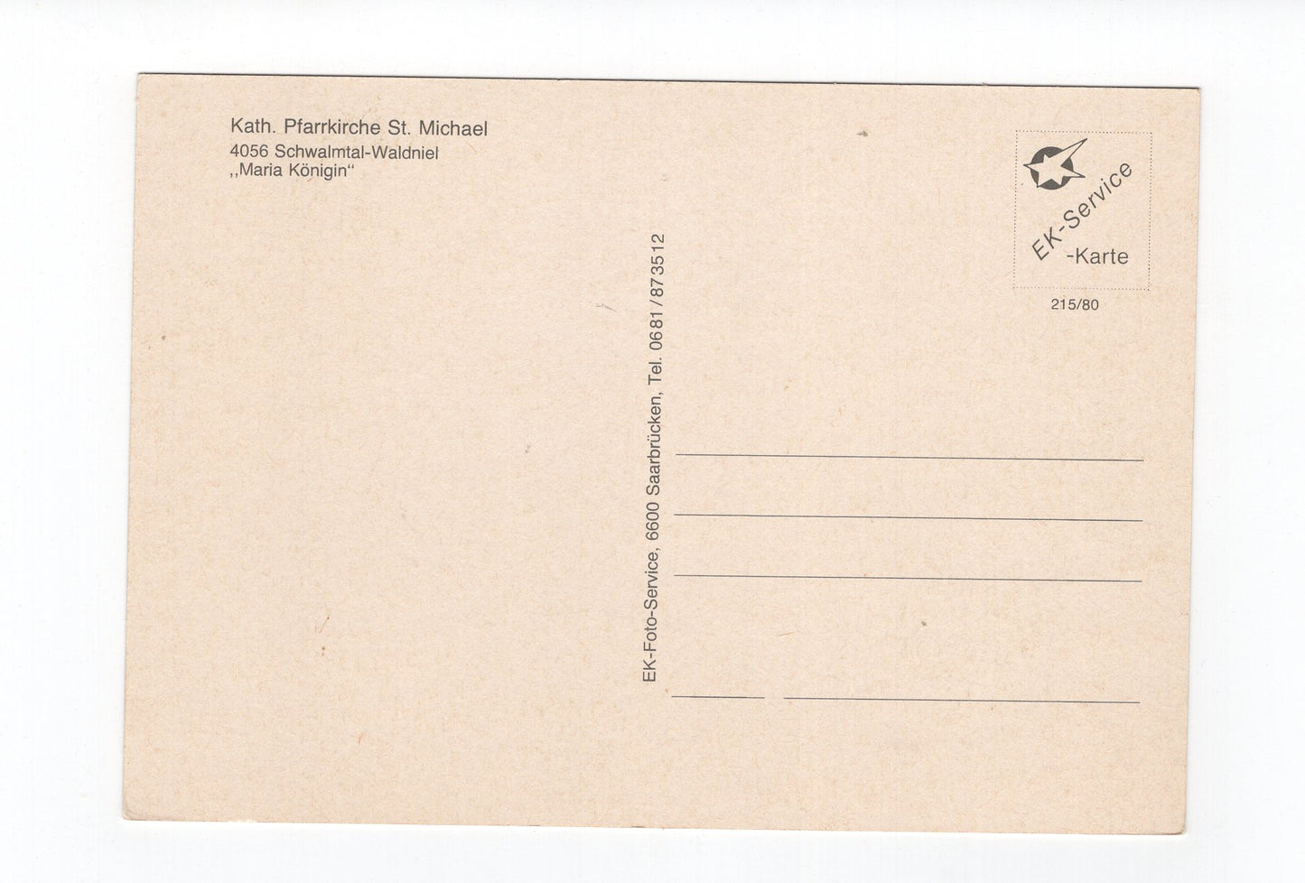 Ansichtskarte Schwalmtal-Waldniel / Kath. Pfarrkirche St. Michael