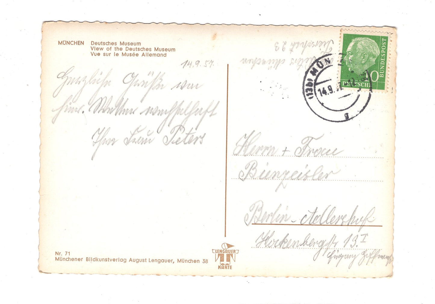 Ansichtskarte München / Deutsches Museum / G1-53