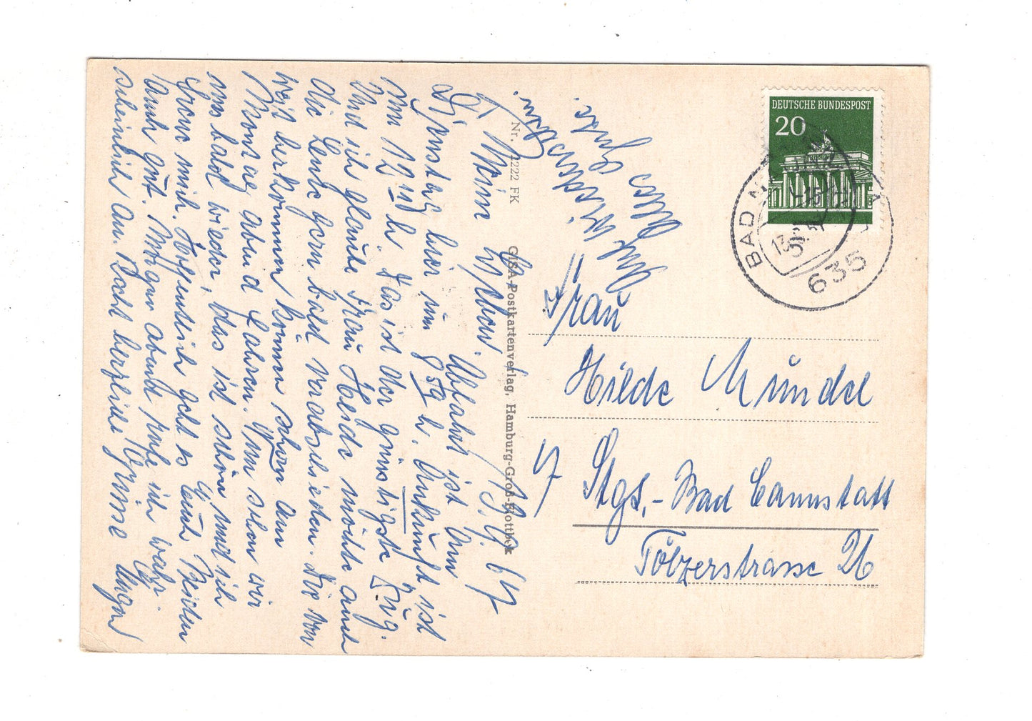 Ansichtskarte Bad Nauheim / J1-60