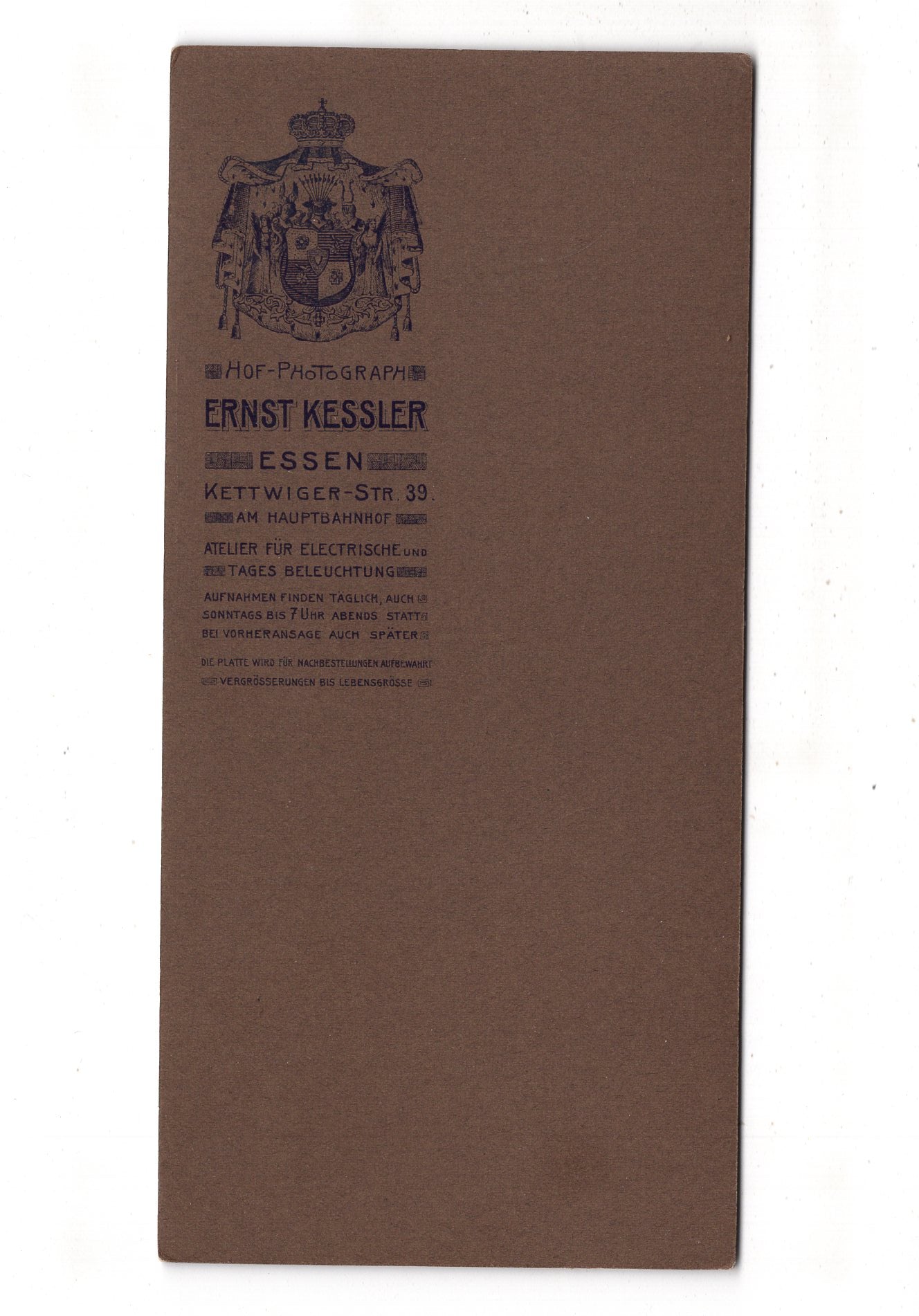 Fotografie Feines Paar - Essen an der Ruhr 1900er / CAB X-27