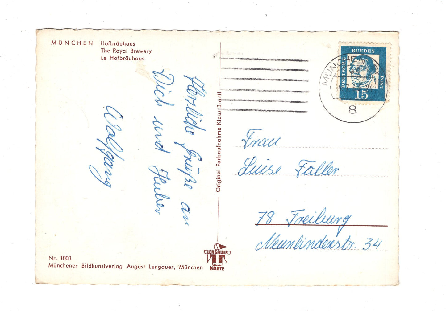 Ansichtskarte München / Hofbräuhaus / G1-53