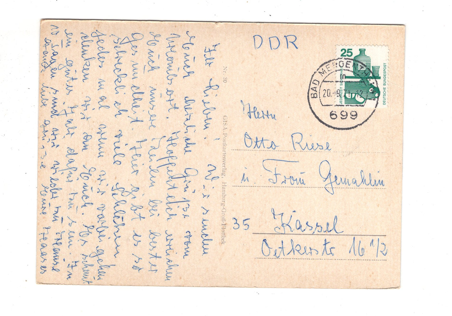 Ansichtskarte Bad Mergentheim / J1-60