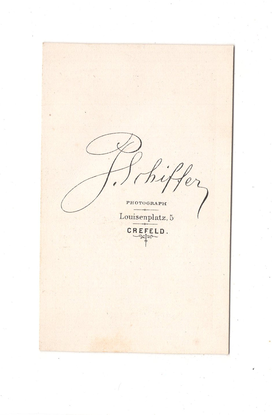 Fotografie Damenportrait - Krefeld um 1870 / CDV C1-17
