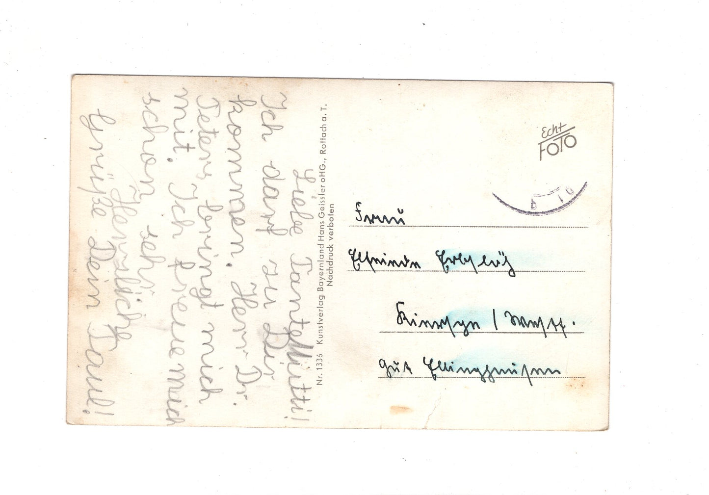 Ansichtskarte Tegernsee / Bad Wiessee - Hirschberg - Kampen / I1-64