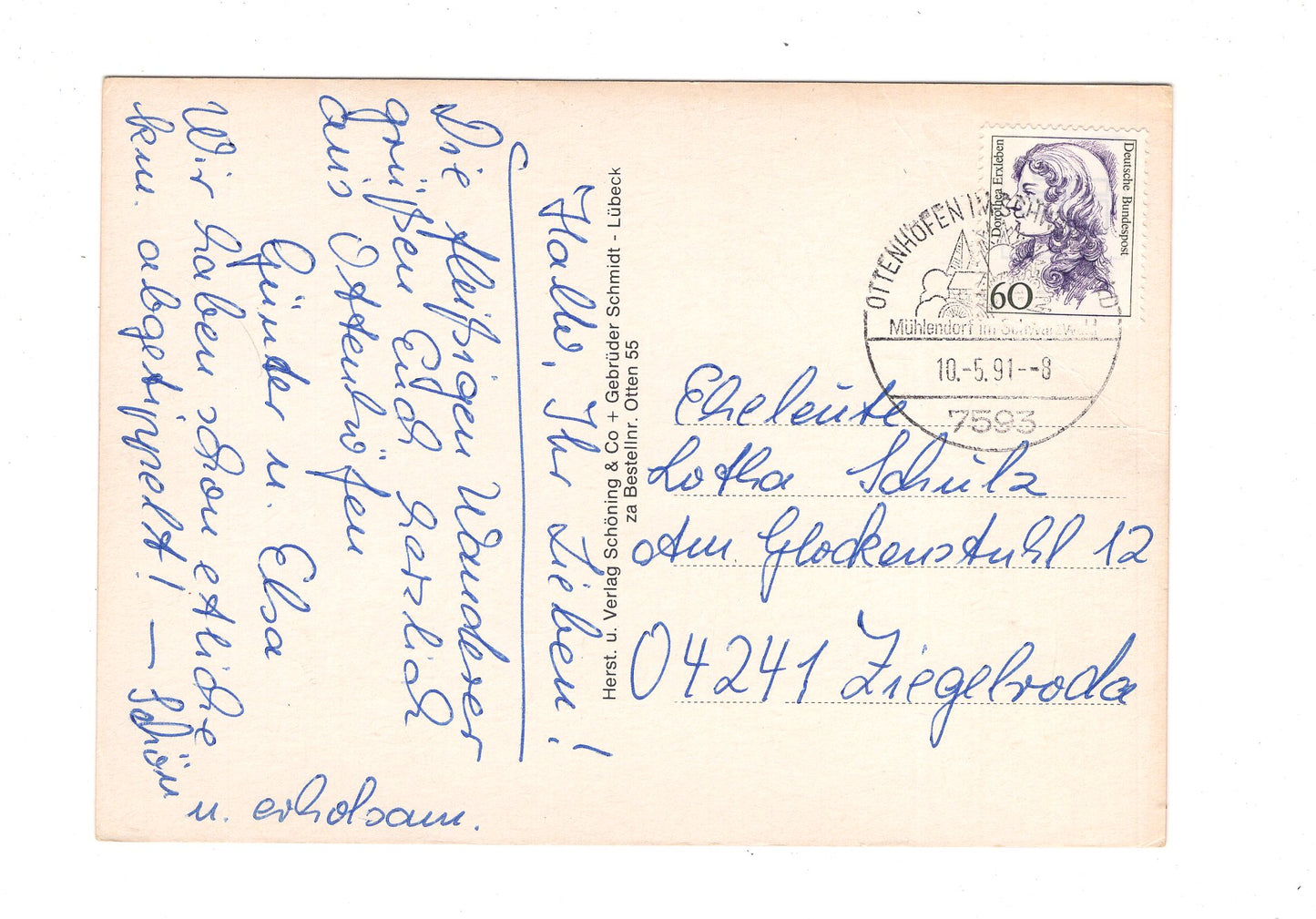 Ansichtskarte Ottenhöfen im Schwarzwald / G1-70