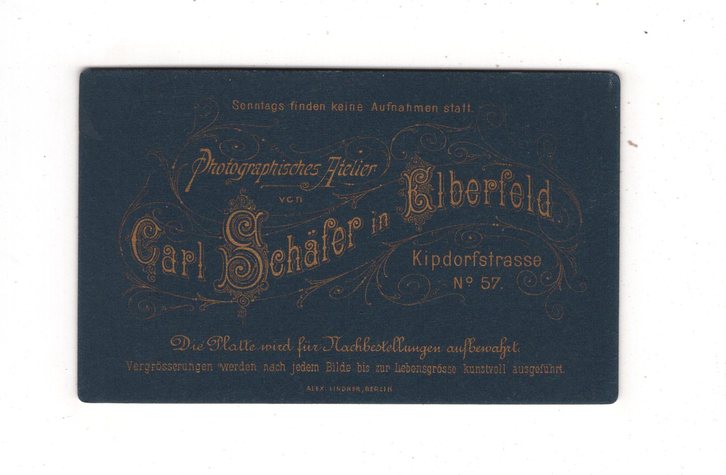 Fotografie Feines Paar - Elberfeld 1880er / CDV L1-38