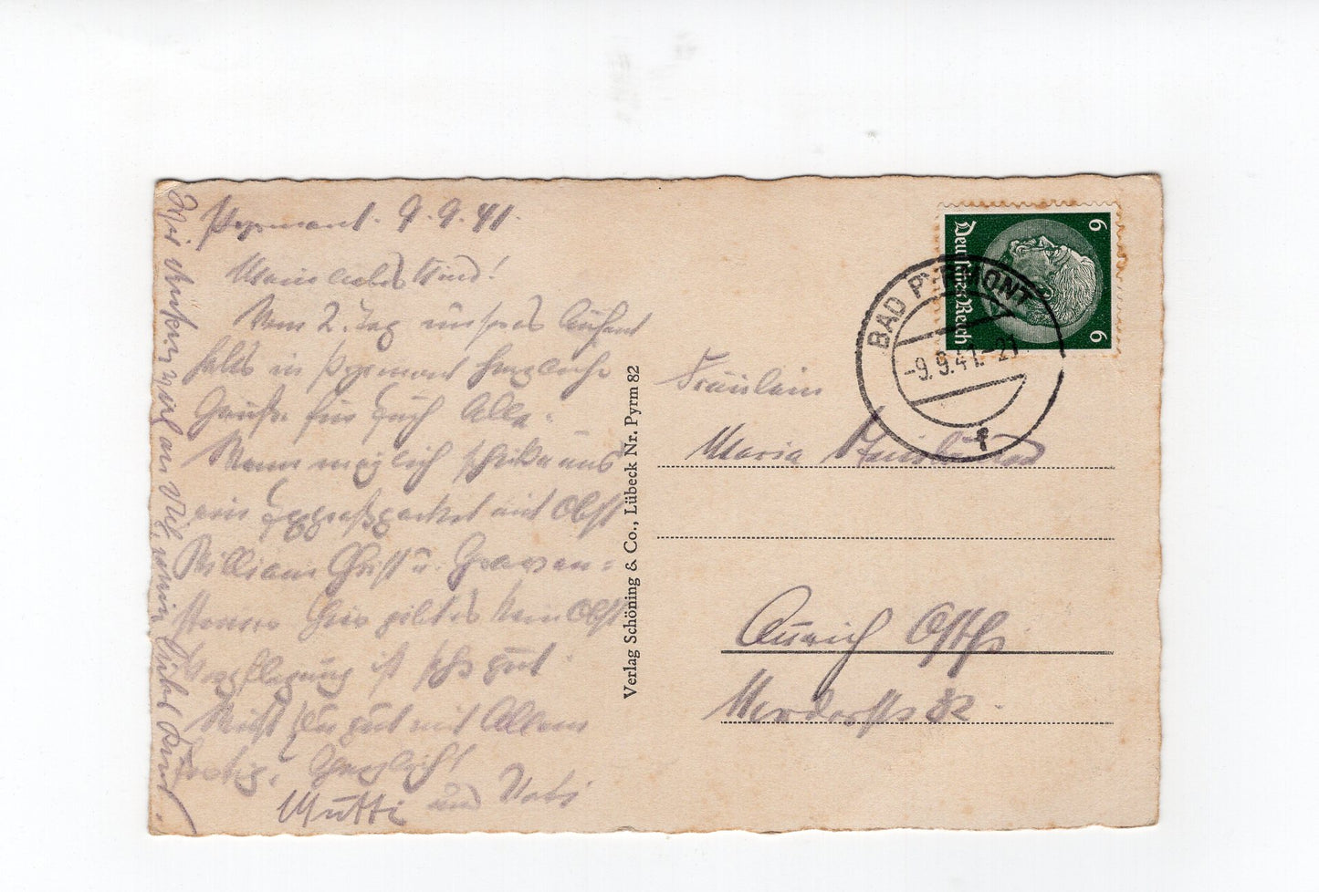 Ansichtskarte Bad Pyrmont / Brunnenplatz mit Hauptquelle