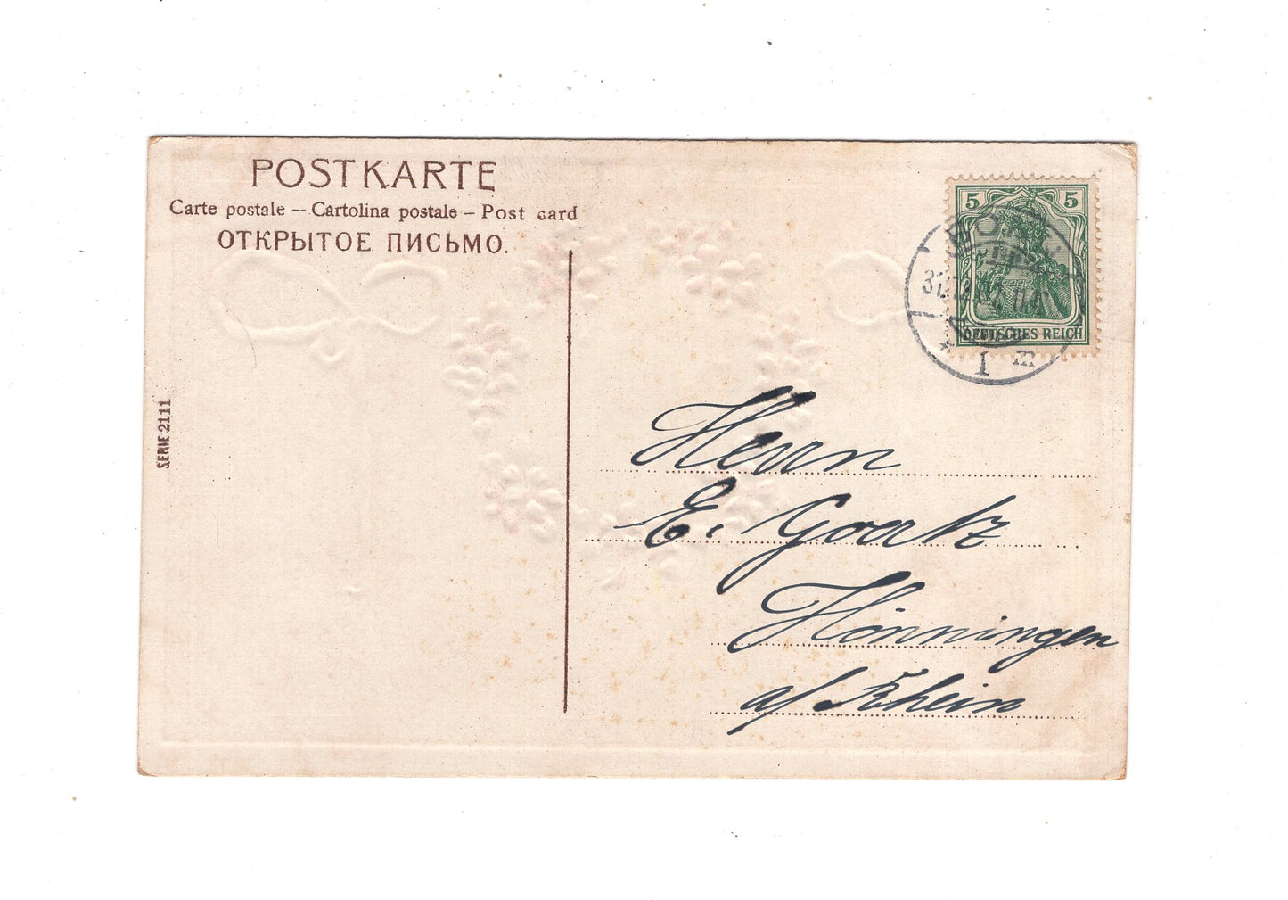 Ansichtskarte Feiertage / Frohes neues Jahr / L1-52