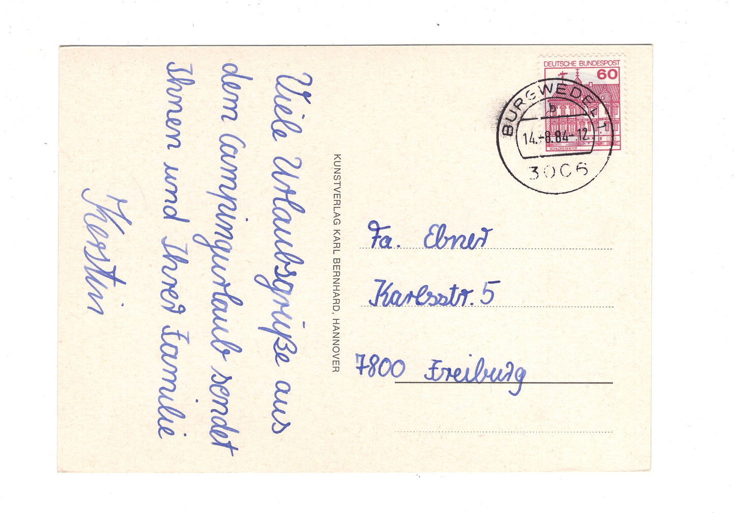 Ansichtskarte Erholungsgebiet Springhorstsee / H1-66