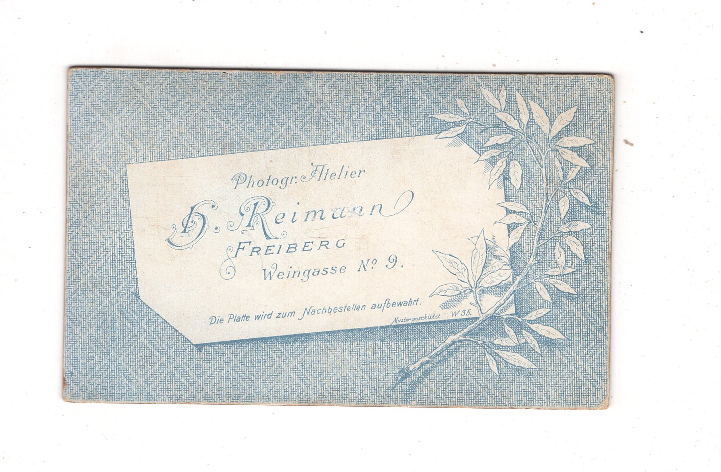 Fotografie Feiner Junge - Freiberg 1880er / CDV N1-03