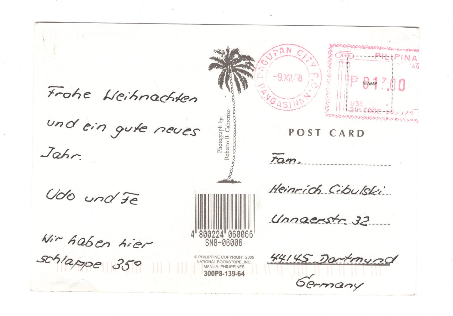 Ansichtskarte Boracay / Philippinen