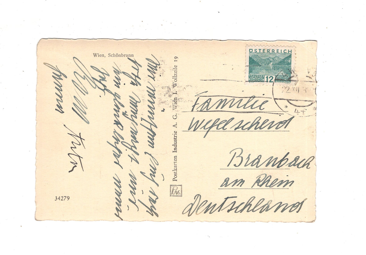 Ansichtskarte Feiertage / Frohes neues Jahr / L1-52