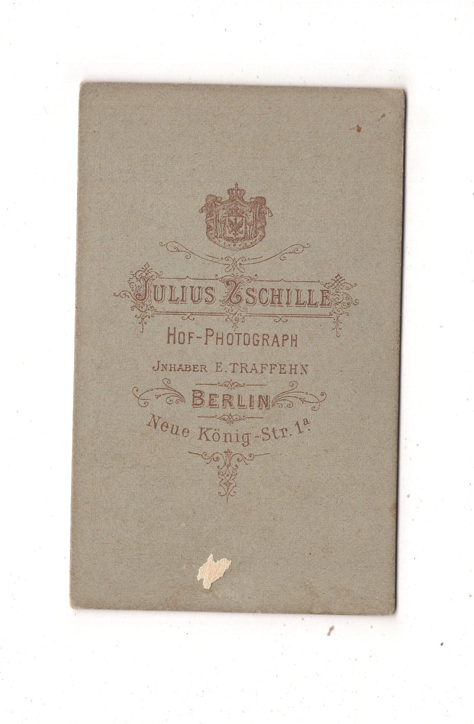 Fotografie Feiner Junge - Berlin um 1880 / CDV N1-03