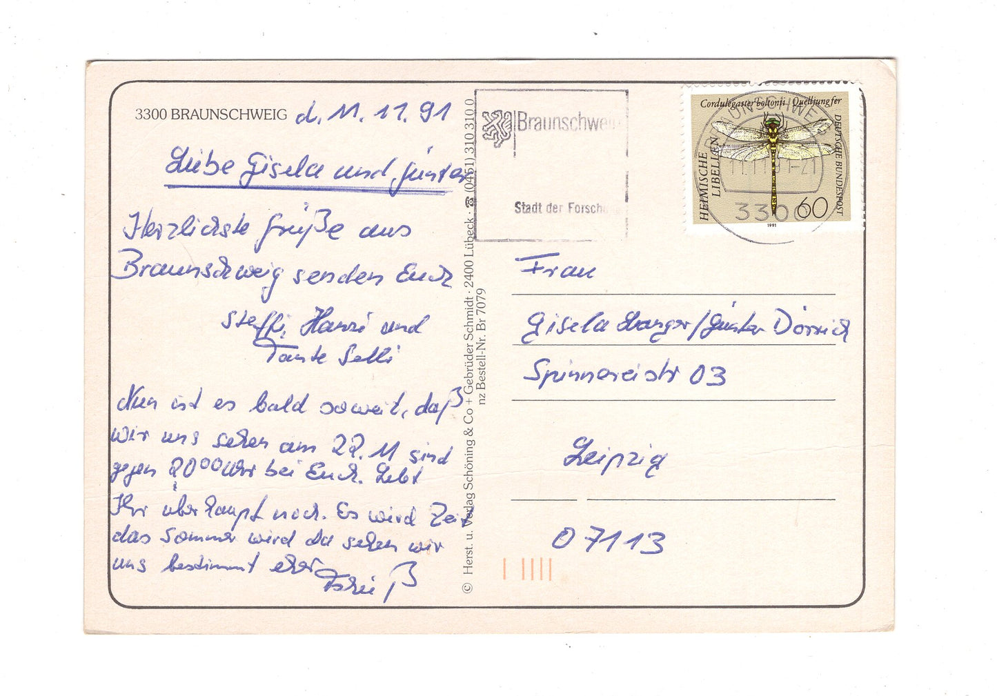 Ansichtskarte Grüße aus Braunschweig / I1-65