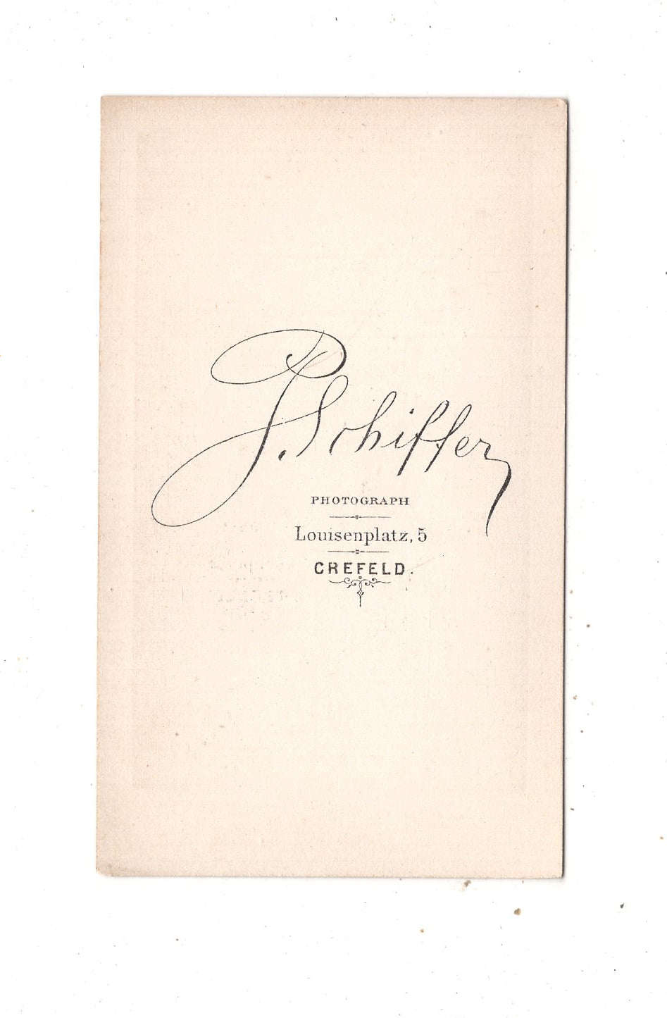 Fotografie Feine Dame - Krefeld 1860er