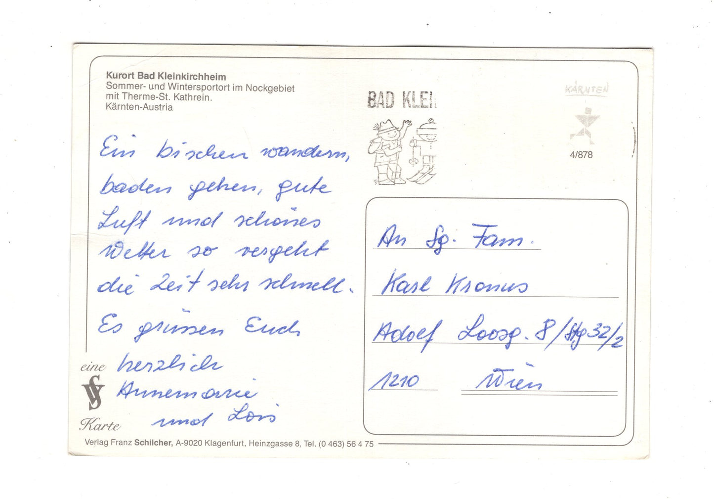 Ansichtskarte Bad Kleinkirchheim / Kärnten / Österreich