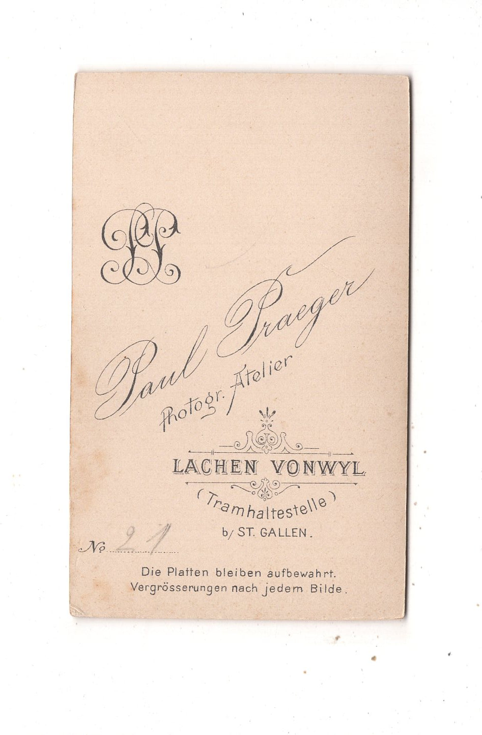 Fotografie Feine Dame - Lachen Vonwyl 1890er