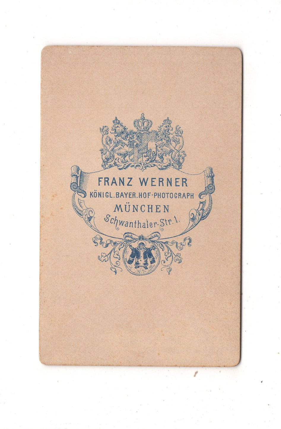 Fotografie Feines Paar - München 1890er / CDV L1-38