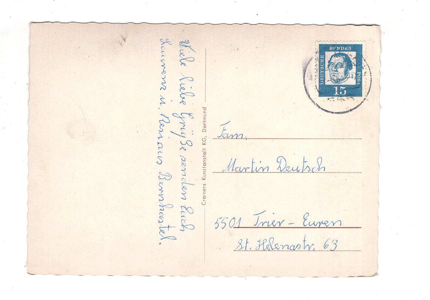 Ansichtskarte Bernkastel-Kues an der Mosel / M1-58