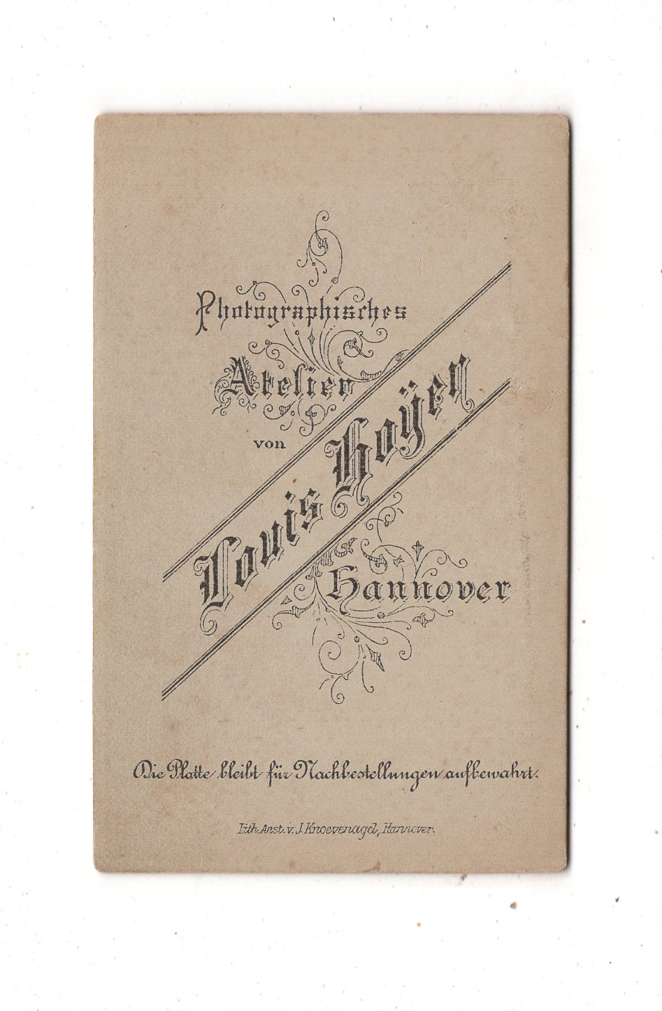 Fotografie Feine Dame mit kleinem Kind - Hannover 1880er