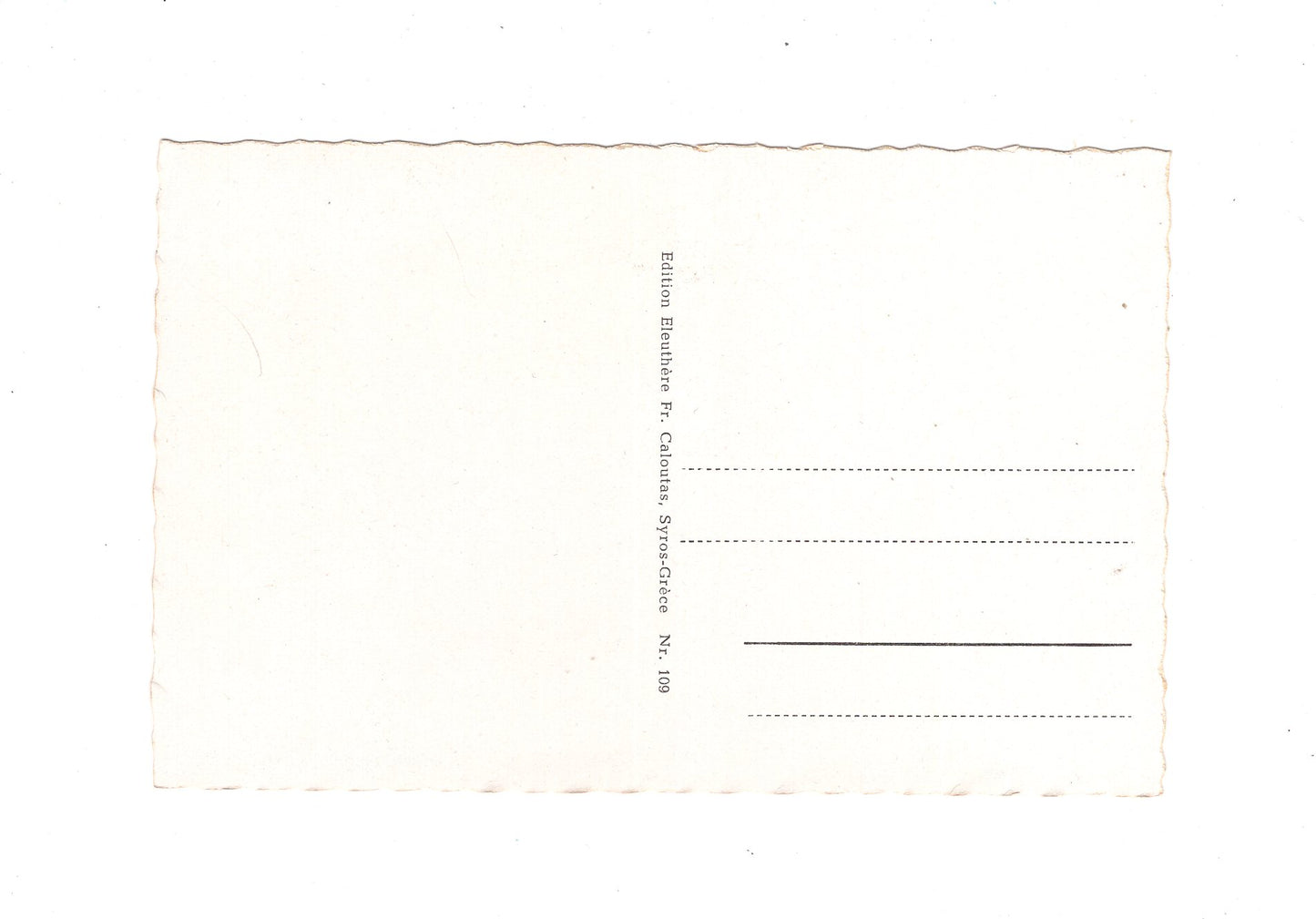 Ansichtskarte Syros / Hafen / Griechenland