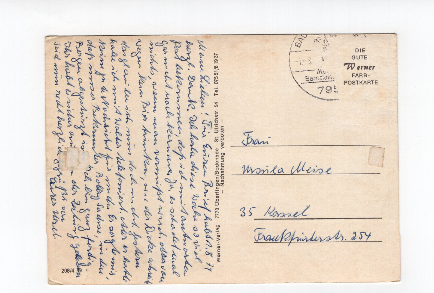 Ansichtskarte Bad Schussenried