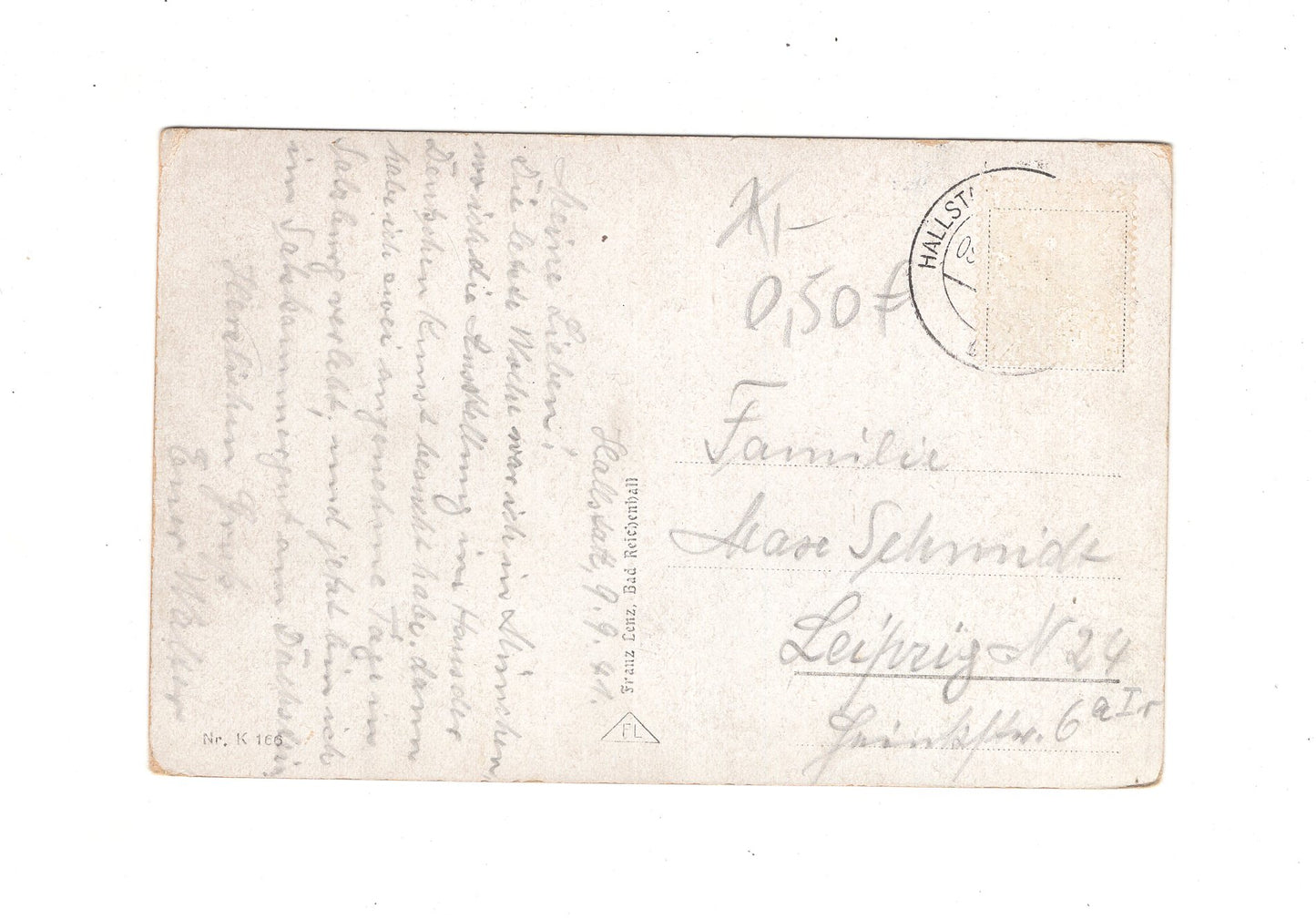 Ansichtskarte Hallstatt / Salzkammergut / Österreich - 1941