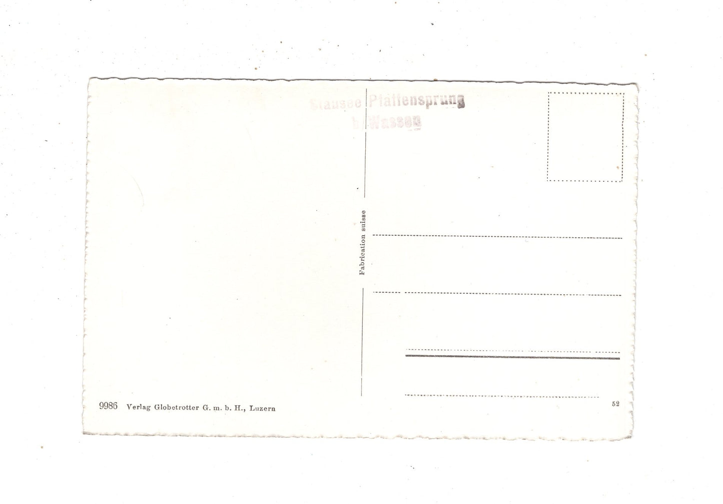 Ansichtskarte Pfaffensprung bei Wassen / Schweiz