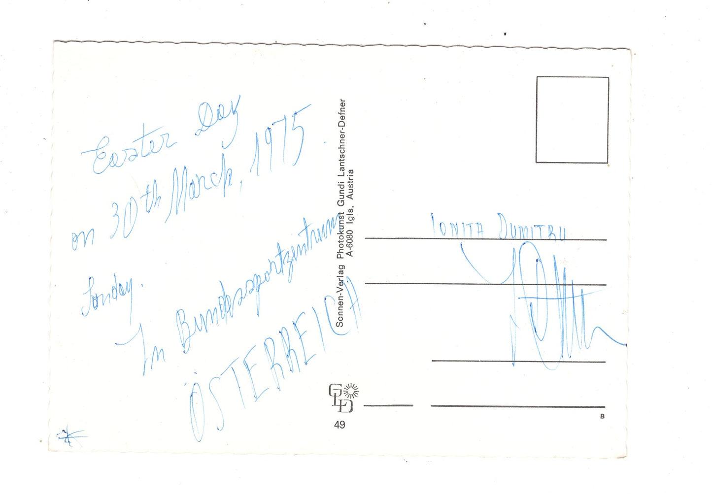 Ansichtskarte Feiertage / Frohe Ostern / L1-52