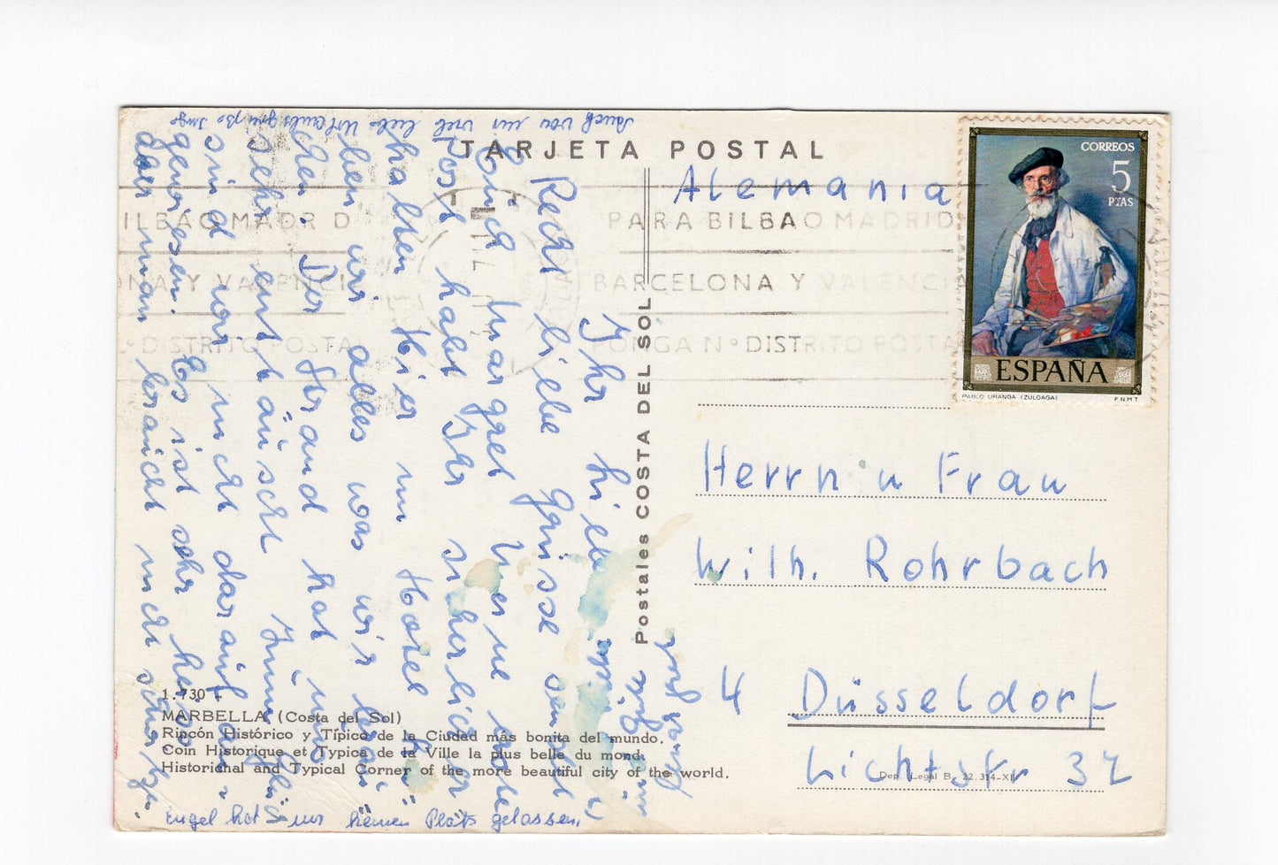 Ansichtskarte Marbella / Rincon Historico / Costa del Sol / Spanien