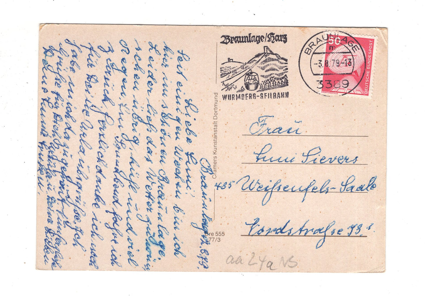 Ansichtskarte Braunlage / Oberharz / Kurhaus +++ / J1-61