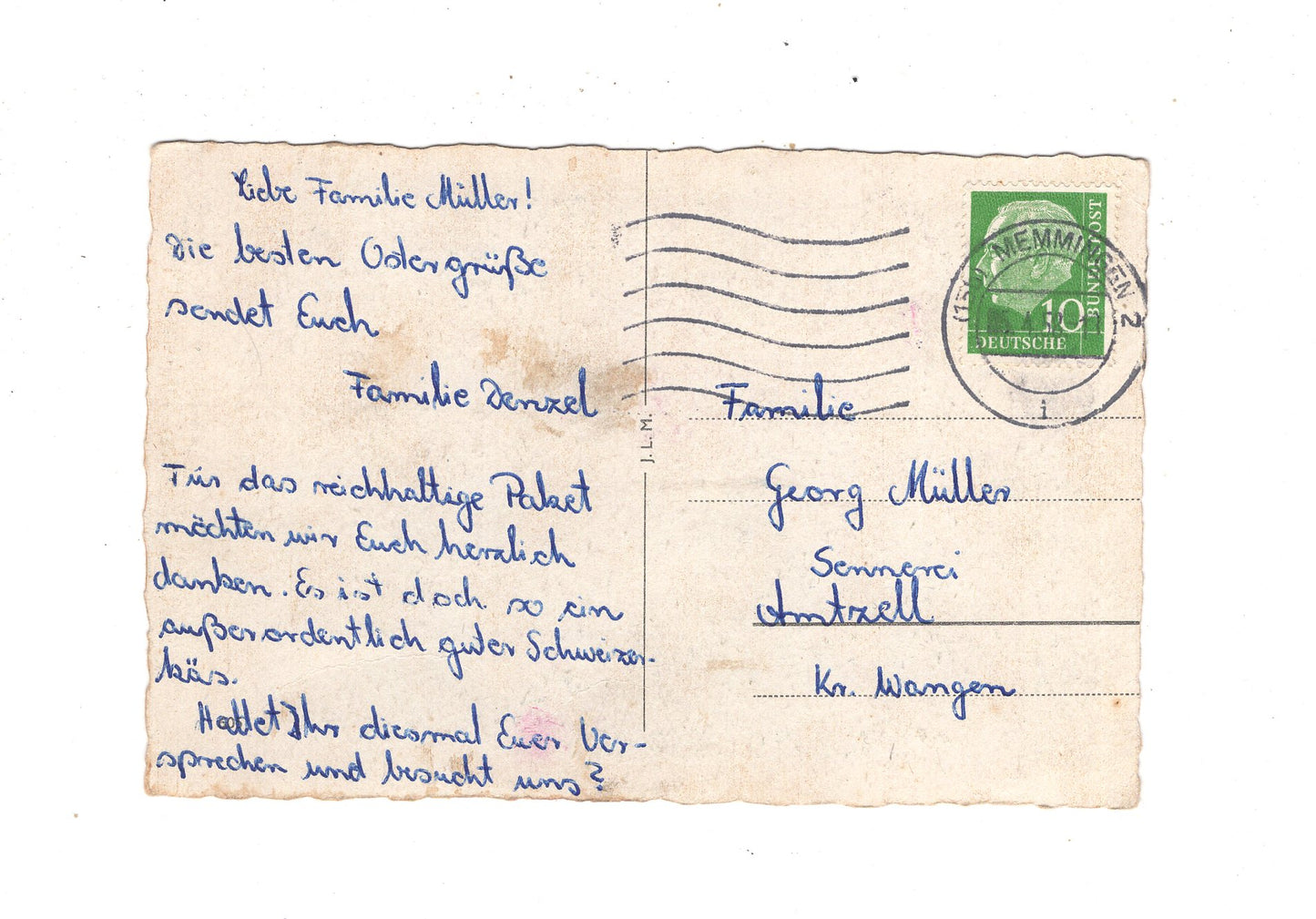 Ansichtskarte Feiertage / Frohe Ostern / L1-52